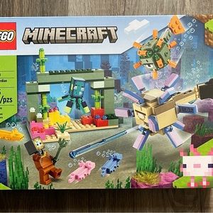 LEGO Minecraft The Guardian Battle Toy Building Set 21180
